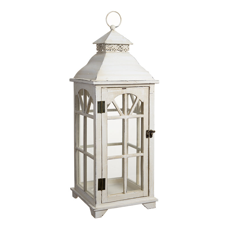 Ophelia & Co. Tall Wood Lantern & Reviews Wayfair.ca